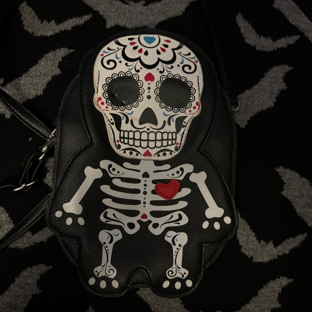 Skeleton Crossbody Bag